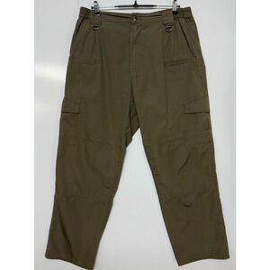 CQR Pants Mens 40X32 Gray Cargo Ripstop Measures 36X31 Tactical Hiking Workwear
